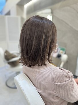 アナ ラーナ(Anna Lanna) ダブルケアカラーでミルクティーグレージュ【奥村北斗】