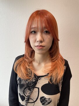 サラ ビューティー サイト 古賀店(SARA Beauty Sight) 【ハイトーン】20代30代/ビタミン/オレンジ/ハイレイヤー