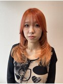 【ハイトーン】20代30代/ビタミン/オレンジ/ハイレイヤー