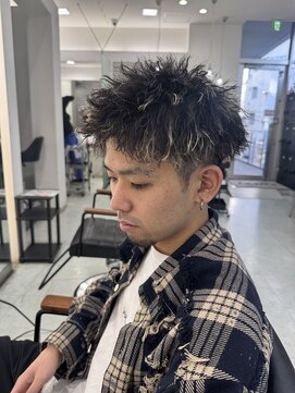 ネクスト 静岡店(NEXT) ホワイトメッシュパーマ