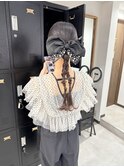 パーティーヘアセット
