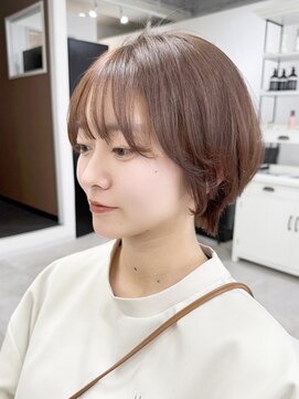 クレム 博多駅店(ChLem) 王道丸みショートボブ【博多ショート】