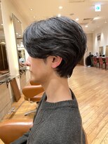 ▼フェザーショート/メンズカット/ツーブロック/ビジネスマン