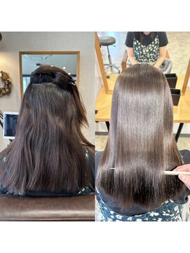 ルナバイルヴェール(LUNA by LeVert) 毎朝の手入れが楽になる 縮毛矯正