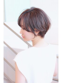 短い髪形もお任せください！似合わせカットで理想のスタイルに◎再現性も高いので毎日が楽しくなる♪