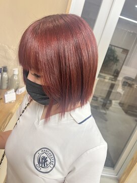 ジンカ(JINKA) ブリーチなしWカラー《レッドカラー》