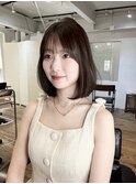 可愛く巻ける♪ミディアムボブ