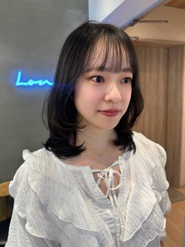 ロンドアジュール 横浜(Lond azur) くびれヘア/顔周り/韓国/レイヤーカット/ショートボブ/前髪/横浜