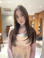 ヤイエ 青山店(yiye)&nbsp;顔周りレイヤー/顔まわりレイヤー/小顔カット/小顔へア