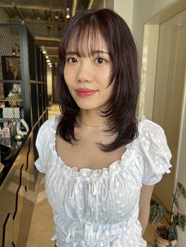 クリアオブヘアー リット(CLEAR of hair LiT) 顔まわりレイヤー♪