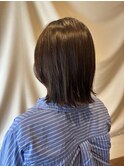 外ハネボブ/切りっぱなしボブ