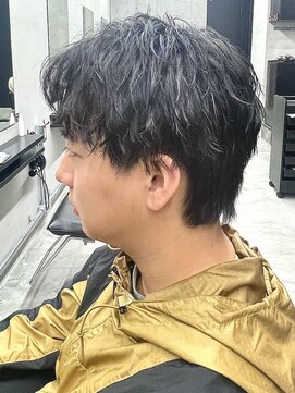 ガイ ラタン ウエスト(GUY lattan west) マッシュウルフ/ナチュラルパーマ/韓国マッシュ/松戸駅/men's