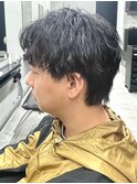 マッシュウルフ/ナチュラルパーマ/韓国マッシュ/松戸駅/men's