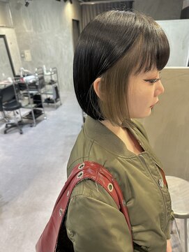 オルロバイイザ(ORLO by IZA) ★顎下ボブ髪質改善ツヤ髪顔まわりレイヤーインナーカラー