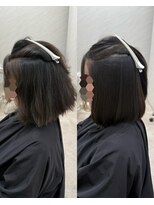 シンズ 銀座(sins)&nbsp;30代　癖と乾燥で膨張する髪も乾かすだけで内巻きボブに！