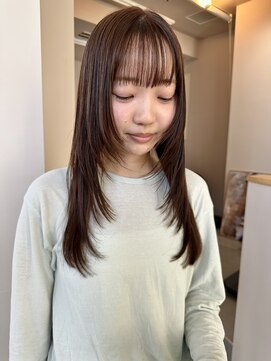 イノセントヘア(innocent.hair) 20代30代/大人レイヤー/カーテンバング