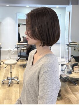 ルーク バイ ヘアーポケット(Luke by hair pocket) 西明石駅から徒歩2分!ショートボブとアッシュベージュ