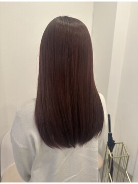 アクシア ヘア(Axia. Hair) レッドカラーロング