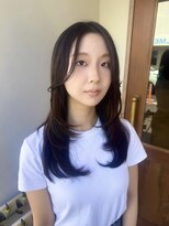 デリコ(DELICO)&nbsp;前髪なし×大人の韓国風レイヤー