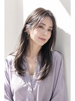 アッシュ 学芸大学店(Ash)&nbsp;ロング/大人女性/シアーグレージュ/髪質改善カラー/脱白髪染め