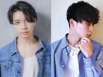 メンズサロン KIRIKA中野 メンズカット/ブリーチ/縮毛矯正/パーマ/眉毛カット/学割U24の写真/清潔感とトレンドを両立！第一印象を上げるビジネスヘア。仕事帰りにも通いやすい居心地抜群のサロン。