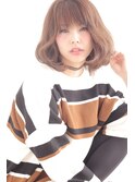 小顔ゆる柔波ウェーブ[mignon]丸みシルエット