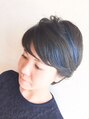ヘアーリゾート ビッグアップ(hair resort Big up) ナチュラルなショートもポイントカラーでお洒落に。