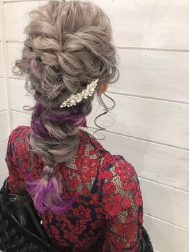 アチーブ 姫路店(Achieve) Achieve 編みおろしスタイル  stylist 平石