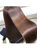 【髪質改善ヘアエステ】艶髪ストレート