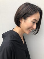 サニアリー(Sunialy)&nbsp;【Sunialyがお届け】黒髪でイメチェン×切りっぱなし小顔ボブ