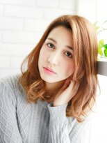 ナル 白山神社参道通り店(nalu)&nbsp;ワンカールのゆるふわパーマヘアー