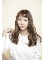 ルルディ バイ アフロディーテ銀座(luludi by APHRODITE)&nbsp;前髪/マチルダボブ/ピンクベージュ/インナーグレージュ/銀座