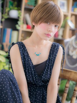 カバーヘア イヴ 戸頭店(COVER HAIR EVE) *EVE戸頭*ハイトーンで目力UP★小顔センシュアルショートct3!