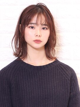 美容室イサ テラスウォーク一宮店(ISA) ISA一宮★ふんわりナチュラルなミディアムスタイル