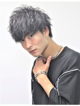 メンズフィール 南森町(MENS FEEL) フェザーマッシュ☆ソフトツイストスパイラルパーマ