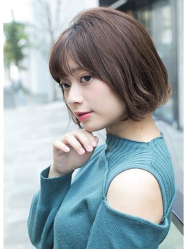 シェル 鎌倉小町(SHELL) 大人可愛いふんわり小顔ショートボブ・２