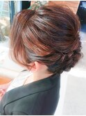 お呼ばれヘアセット