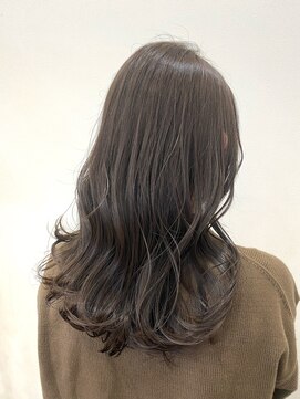 チョコンテ(choconte.) ブリーチなし×オリーブグレージュ〔内形歩美〕