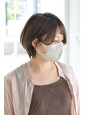 【SALON】INOA透け感ショート 青木晃平