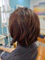 アラワラブルー(arrawarra blue)&nbsp;カジュアルボブ/20代/30代/40代/50代/倉敷駅/白楽町