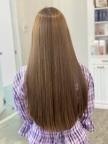 ツムグ 代官山店(TUMUGU)&nbsp;ビビッドカラーショコラベージュトリートメントストレート