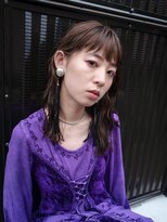 マウロア(MAULOA) 【MAULOA】無造作ほつれカール ミディウルフ ゆるロブ