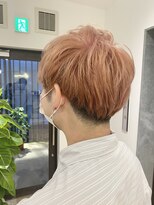 エイトサカエ 栄店(EIGHT sakae)&nbsp;【EIGHT nagoya】ピンクベージュ/ピンキーショート/ケアブリーチ