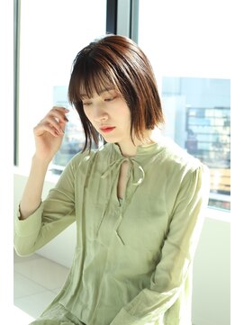 エクリ(equri×SHISEIDO) 外はねボブ