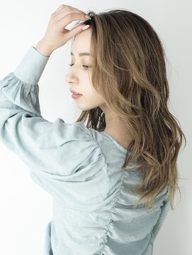 アールプラスヘアサロン(ar+ hair salon) 大人かわいい/ハイライトベージュ