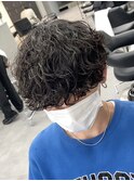 波巻きパーマ/倉持