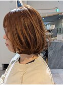 愛されシルエットのひし形ボブ♪