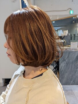 アンド(&.) 愛されシルエットのひし形ボブ♪