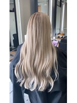 ラフ 難波店(LAFF)&nbsp;#黒髪#ボブルフ#ネビージュ#小顔#ワンレン