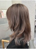イメチェンチェリーブラウンフェミニンモードダークアッシュ